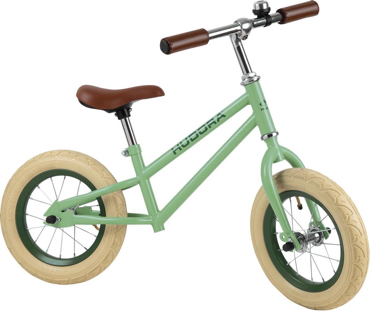 HUDORA Loopfiets Vintage Groen Loopfiets kopen online