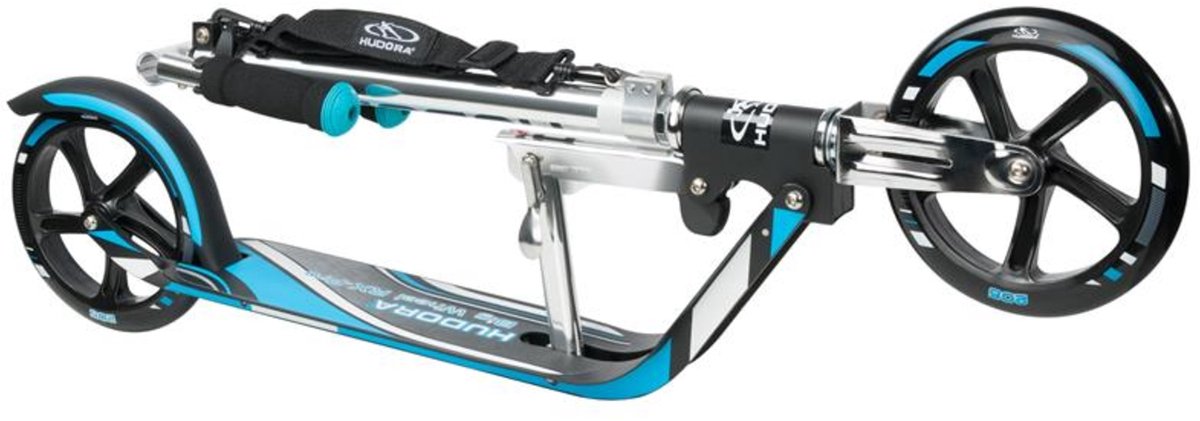 HUDORA Scooter Big Wheel Step RX205 - Zwart/Blauw Step kopen online