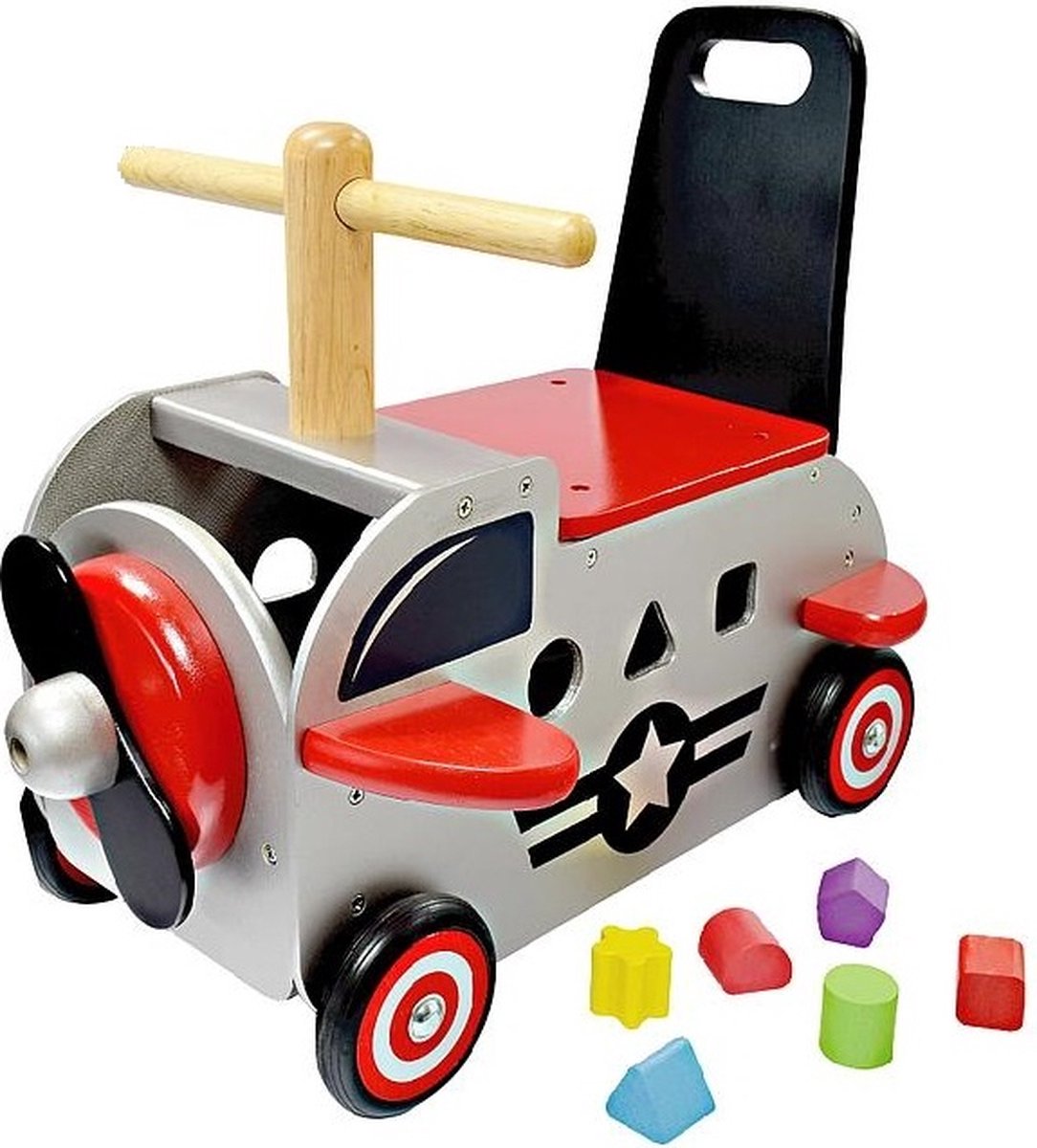 I'm Toy Loop/duwwagen Vliegtuig Loopauto kopen online