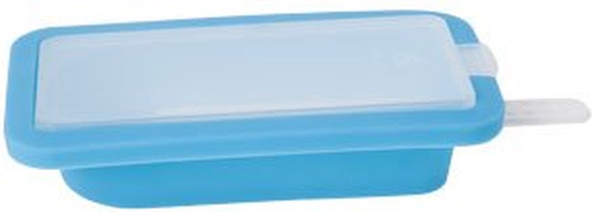 ijslolly vorm 11 5x6 3x2 6cm blauwsilicone
