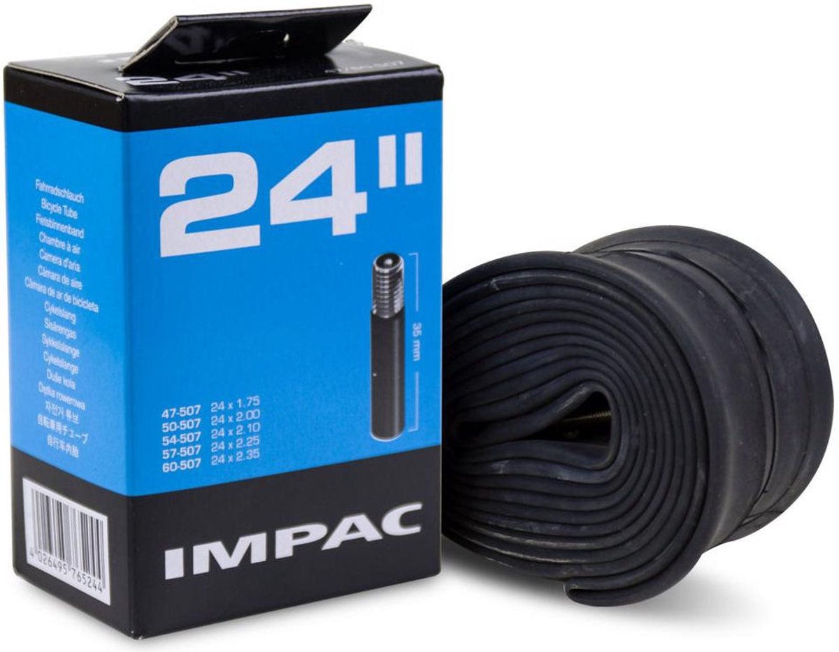 impac binnenband 24 x 1 75 2 35 47 60 507 av 35mm