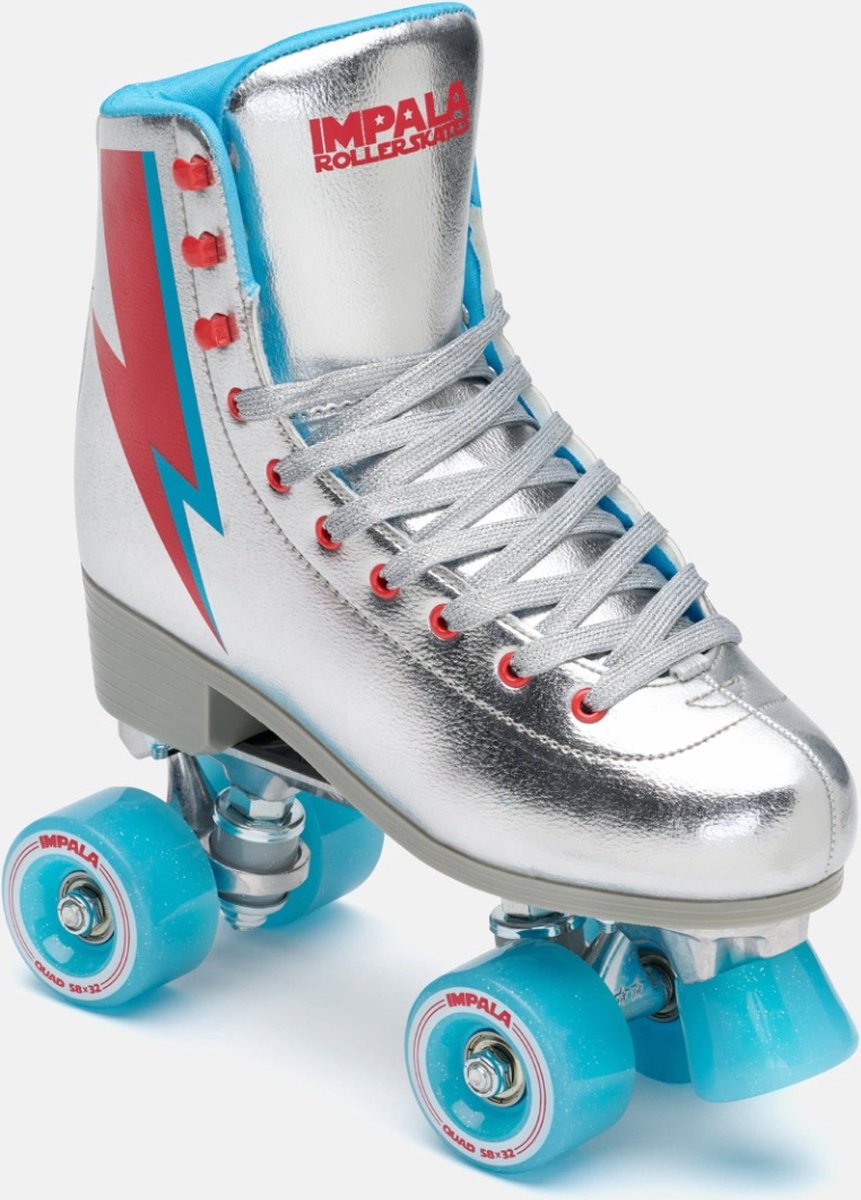 Impala Quad Rolschaats Argentum in Zilver Rolschaatsen kopen online