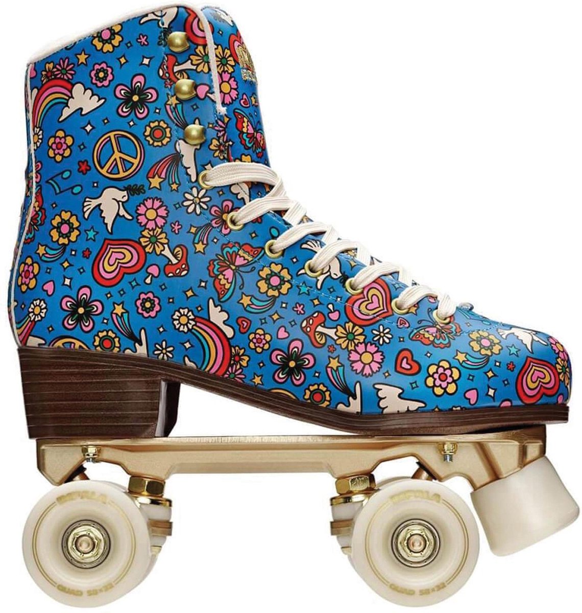 Impala Rolschaatsen - Maat 37Volwassenen - Blauw/Geel/Rood Rolschaatsen kopen online