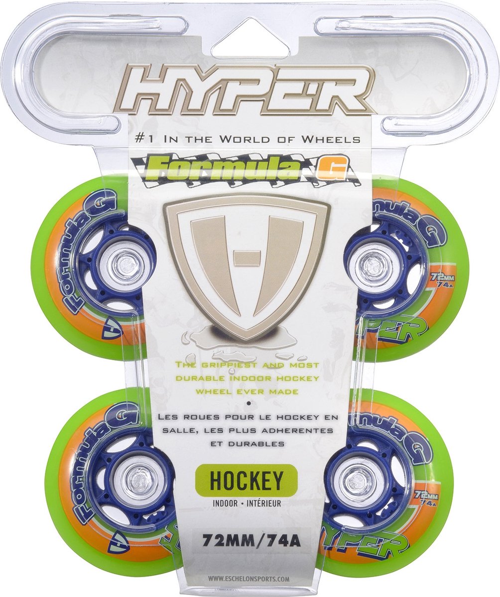 Indoor 72 MM (74A) skate wieltjes Hyper Formula G Era 4 pack Skateonderdeel kopen online