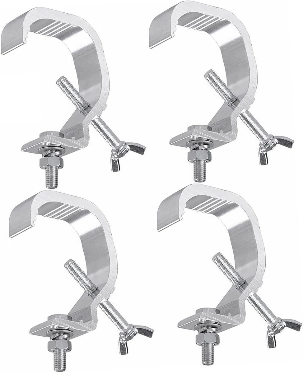 Inovra Plus - Stage Light Klem Set van Zwaar Aluminium voor Moving Headlights - 4-Delige Set voor DJ's, Theaters en Nachtclubs Skateonderdeel kopen online