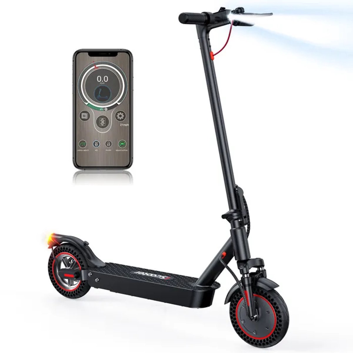 iscooter elektrische step voor volwassenen electric scooter opvouwbare e step 3 versnellingen 25 km u 10 inch banden 30 40 km bereik 500w