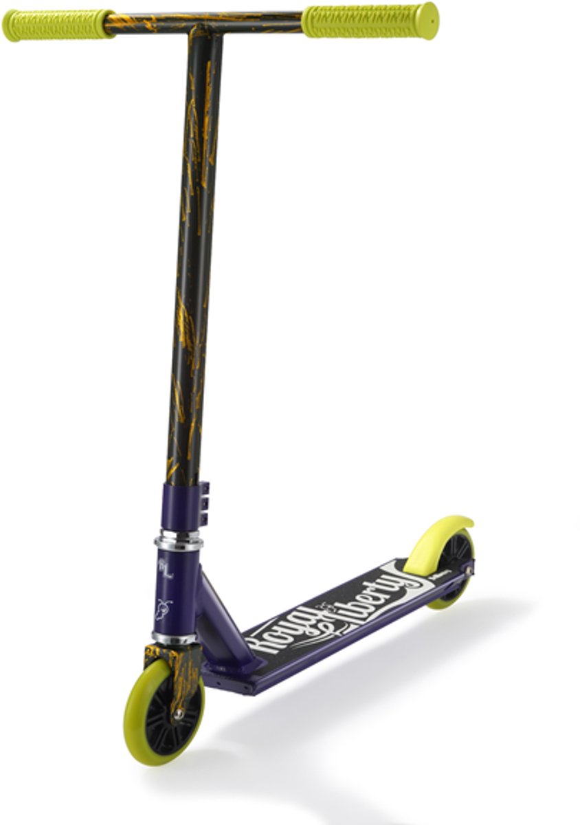 JD Bug Stuntstep Royal Liberty Black/ Yellow Step kopen online