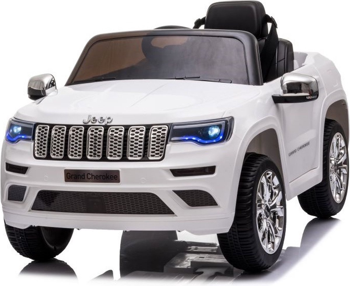 Jeep Grand Cherokee Wit | 12V Kinderauto Accuvoertuig kopen online