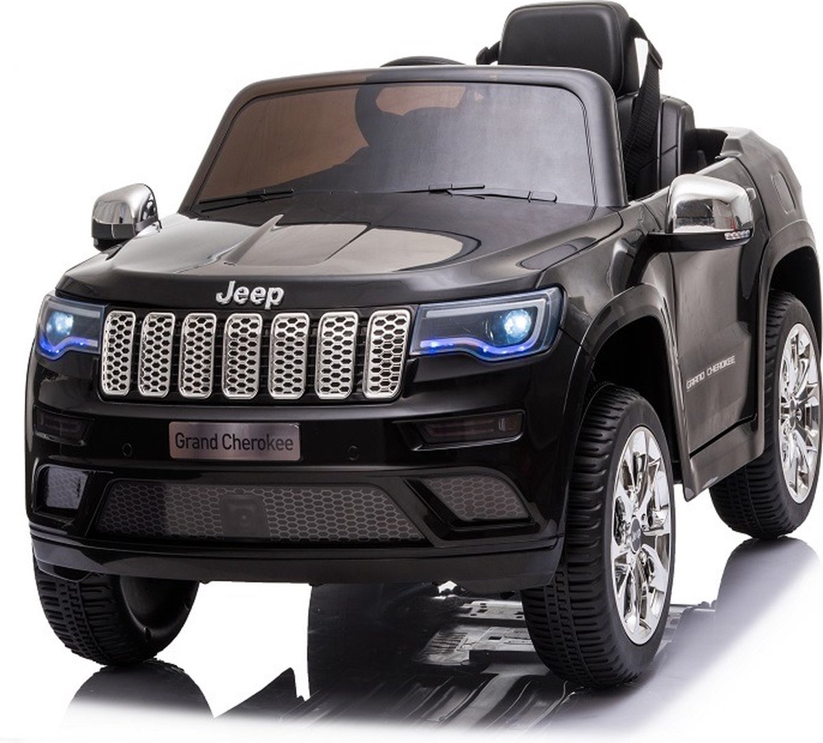 Jeep Grand Cherokee Zwart | 12V Kinderauto Accuvoertuig kopen online
