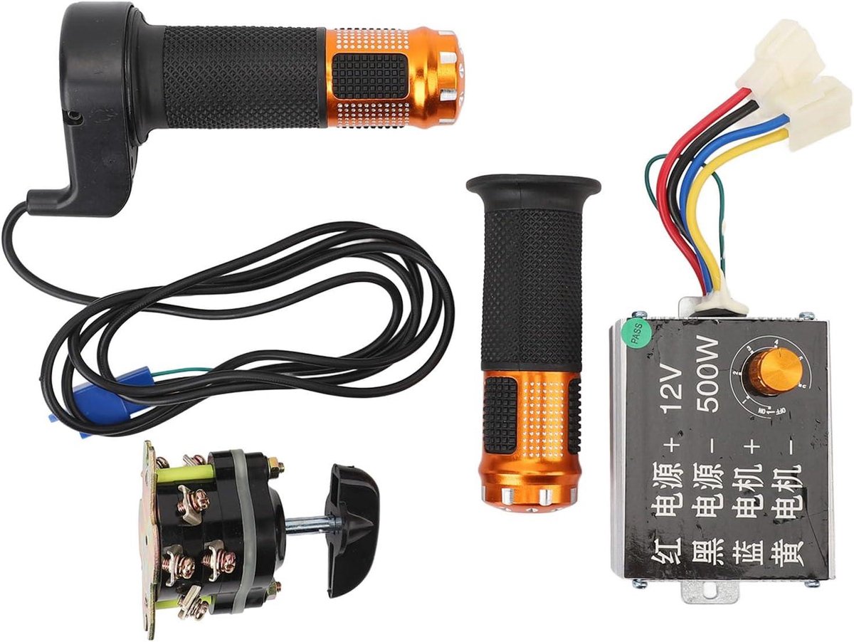 JHubers Goods - Motorsnelheidsregelaar 12V 500W met Achteruitversnelling voor Elektrische Fiets en Driewieler Driewieler kopen online