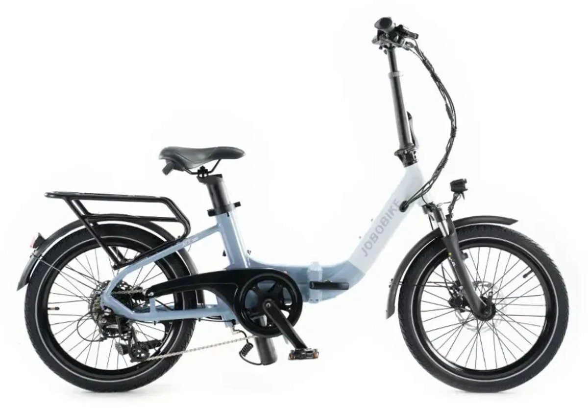 JOBOBIKE Ace Pro Elektrische Vouwfiets - Lage Instap - 20 Inch - 250W Motor - 7 Versnellingen - 50 km Actieradius - Hydraulische Schijfremmen - Zwart Fiets (elektrisch) kopen online