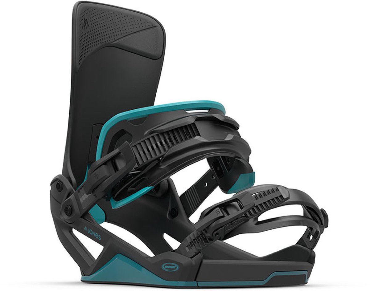 jones mercury fase snowboardbindingen zwart m