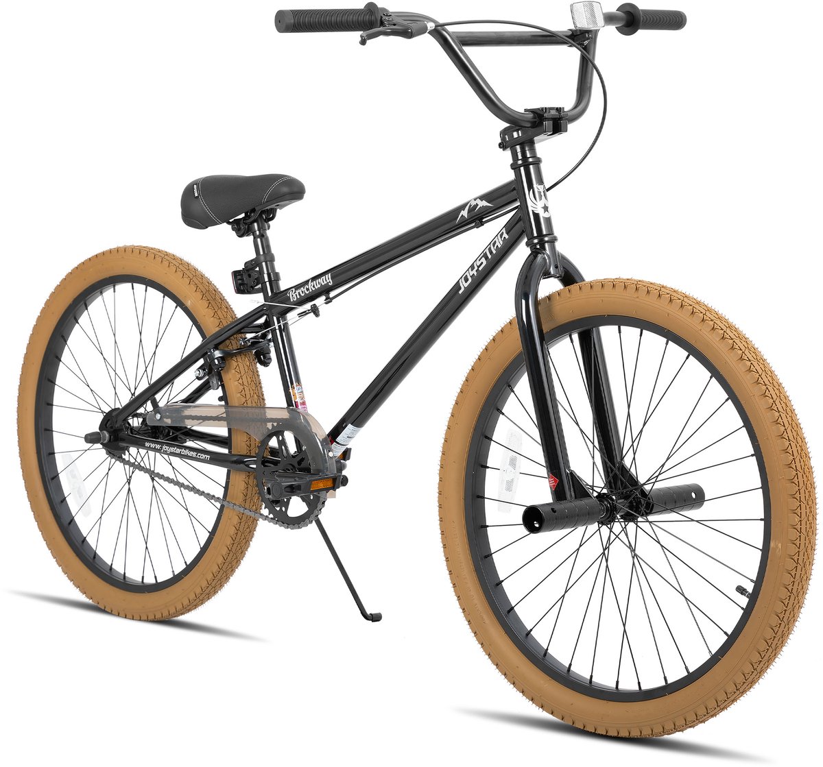Joystar Brockway BMX-fiets - 24 inch - Handrem - Remmen - Achter V-brake - Pegs - Bruin Fiets kopen online