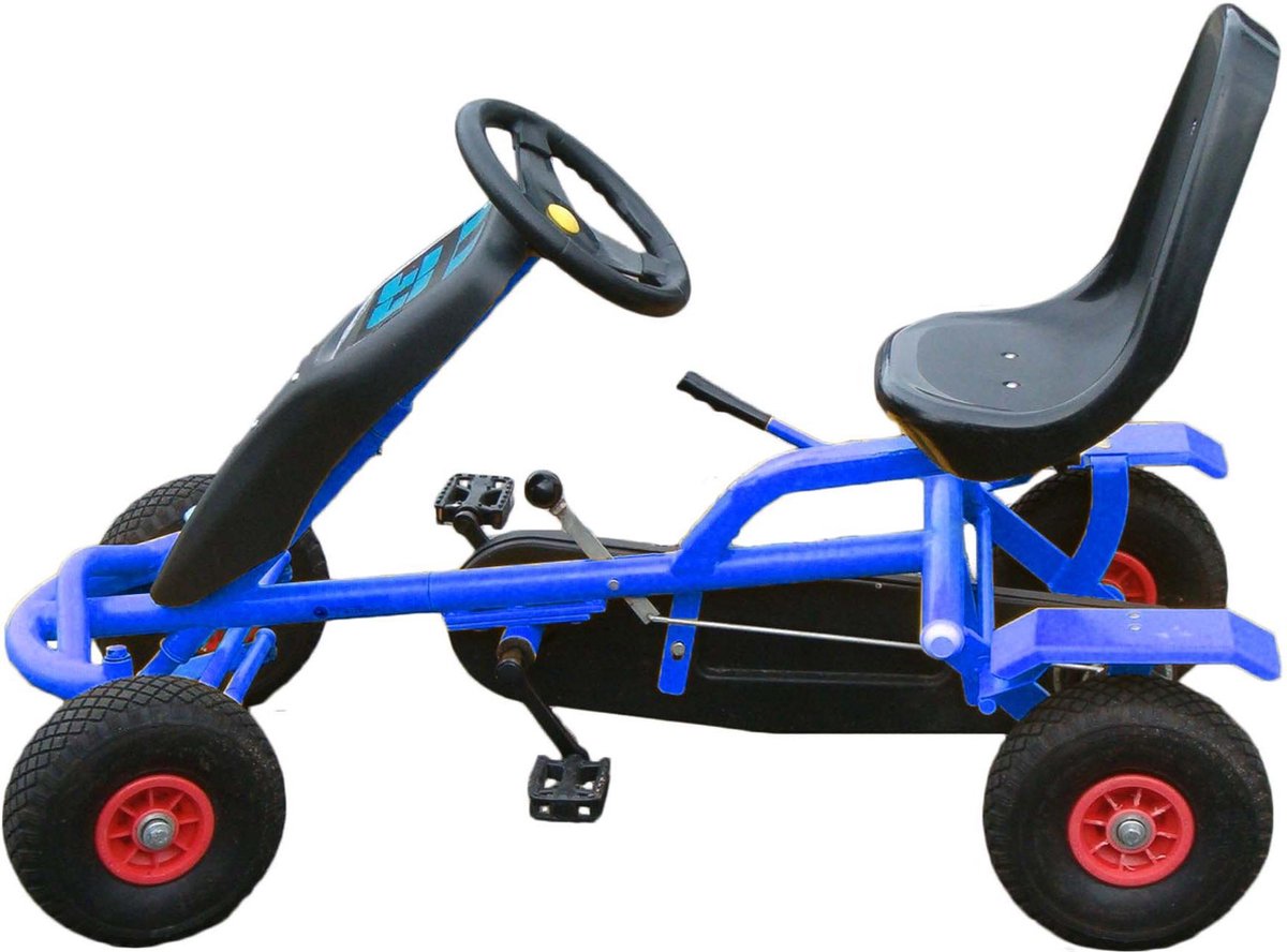 Junior Go-Cart - Skelter - Vrijwiel - Blauw Skelter kopen online