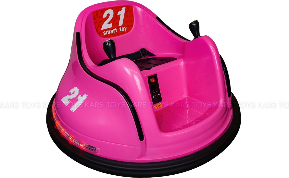 Kars Toys - Bumper Car - Roze - Elektrische botsauto voor kinderen - met Afstandsbediening - 6V Accu Accuvoertuig kopen online