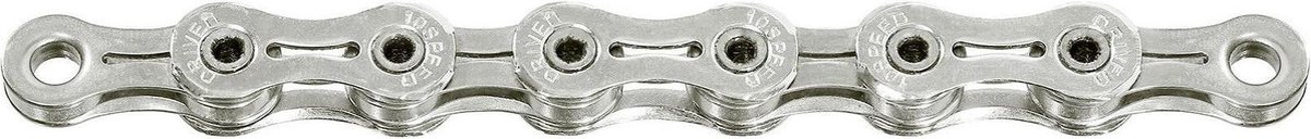 ketting 10 speed sunrace cnr1x 116 schakels tin silver