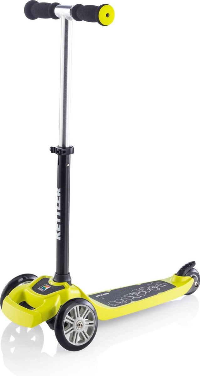 Kettler Zazzy Lime - Kinder step - In hoogte verstelbaar stuur- Geel Step kopen online