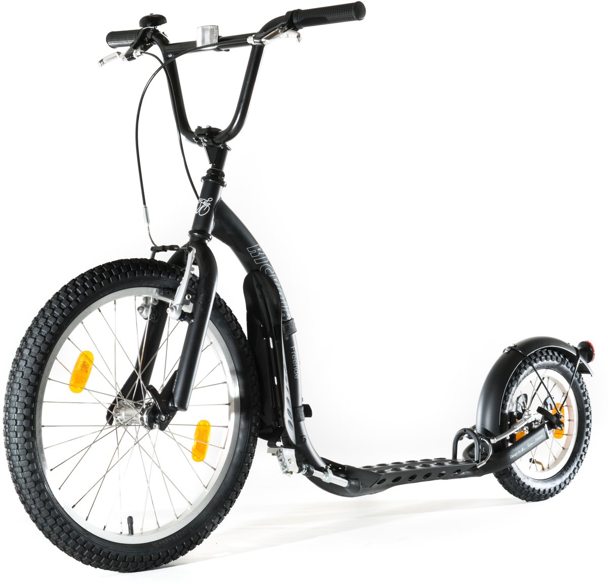 kickbike freeride zwart