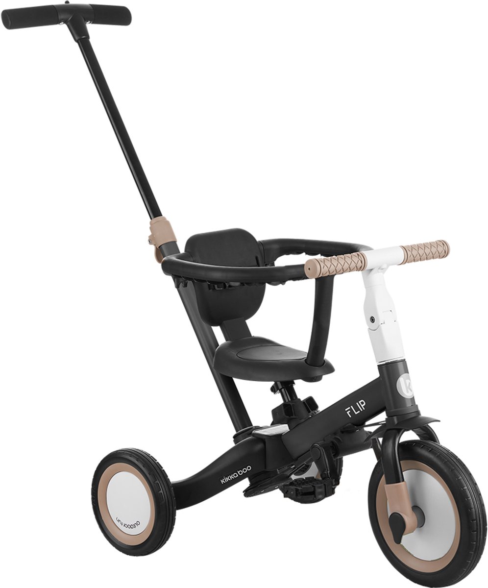Kikkaboo Flip Driewieler 5in1 - Zwart Driewieler kopen online