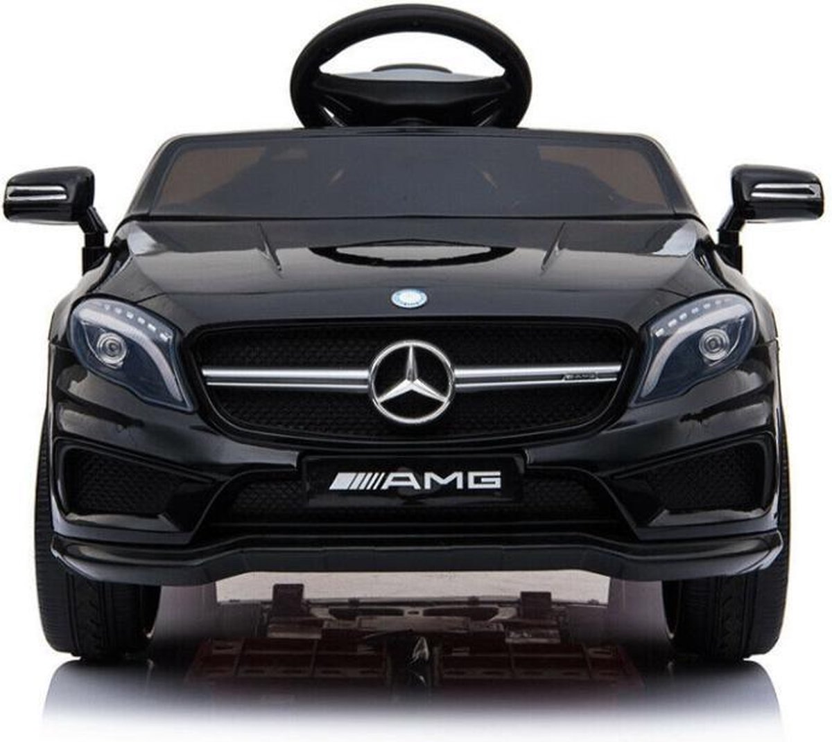 Kinder auto Mercedes GLA 45 AMG - zwart - 12v Accuvoertuig kopen online