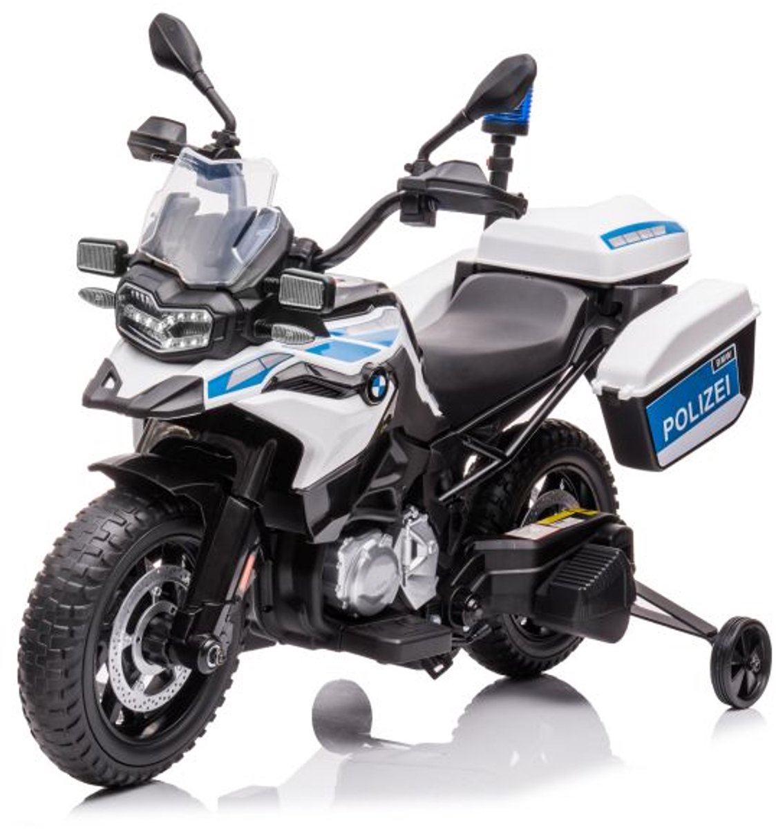 Kinder Motor BMW 12V | Zwaailicht & Sirene | Speelgoed | Leeftijd 3-6 Jaar | Oplaadbaar Accuvoertuig kopen online