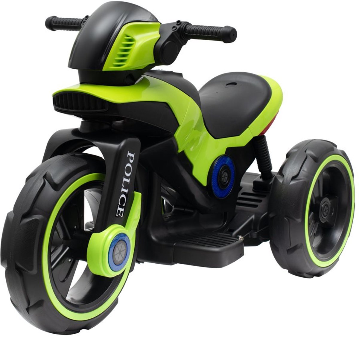 Kinder trike groen - Elektrische Motor Accuvoertuig kopen online