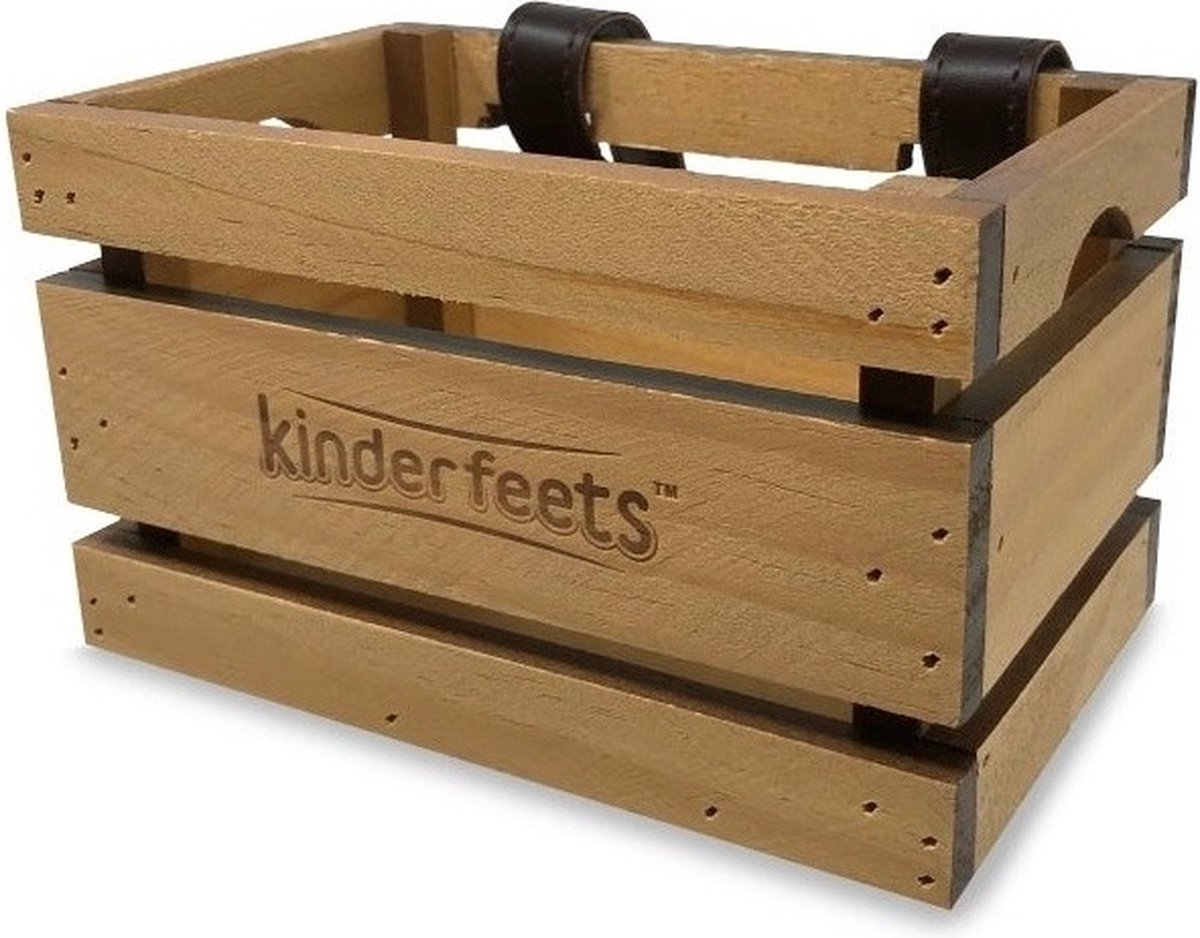 Kinderfeets houten fietskrat Buitenspeelvoertuigaccessoire kopen online