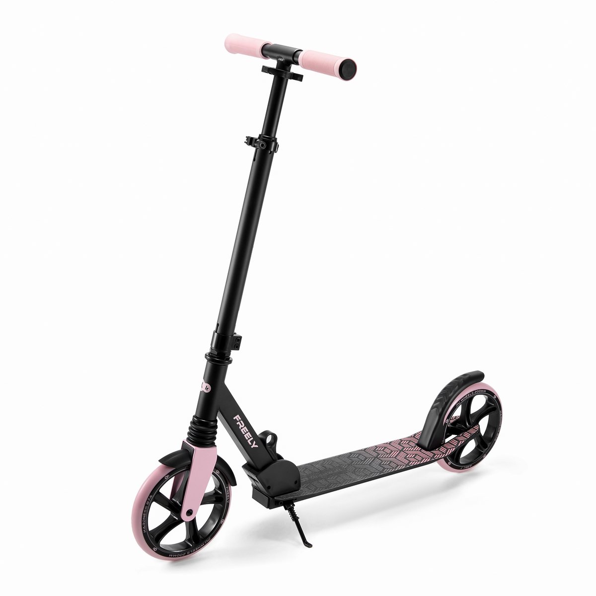 Kinderkraft FREELY - Opvouwbare step vanaf 5 jaar - ABEC-7 lagers - Verstelbare stuurhoogte - maximale belasting 100 kg - Roze Step kopen online