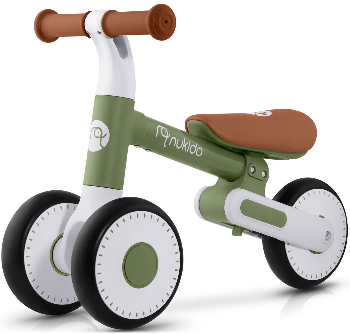 kinderloopfiets nukido nk 603 licht veilig en verstelbaar