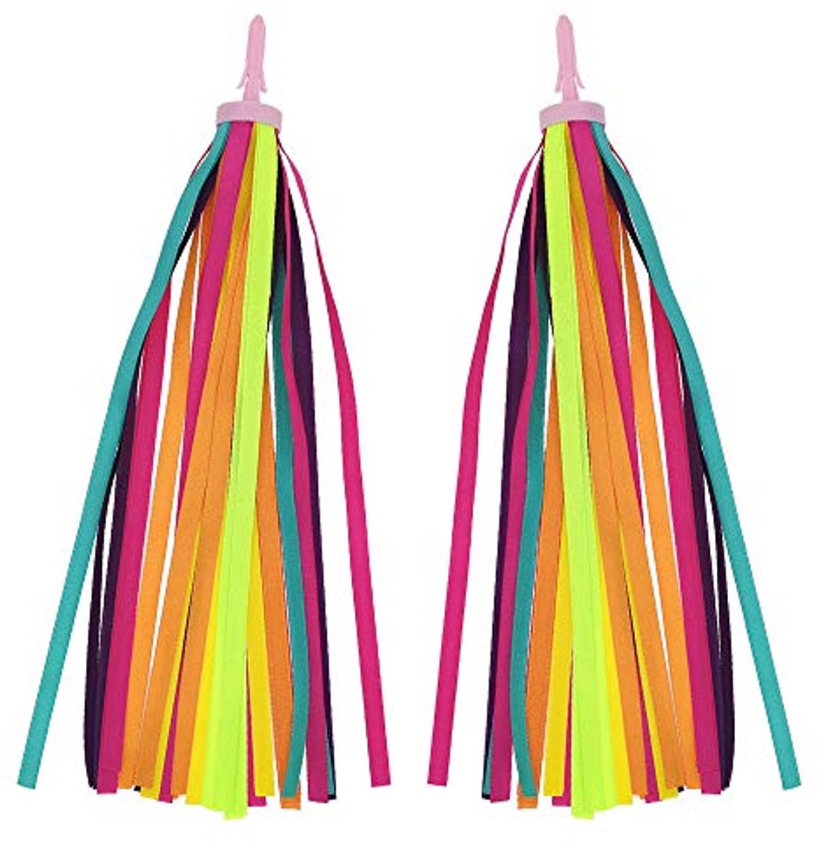 kleurige fietsstuur streamers voor kinderfietsen set van 2 fietsaccessoires voor meisjes en jongens