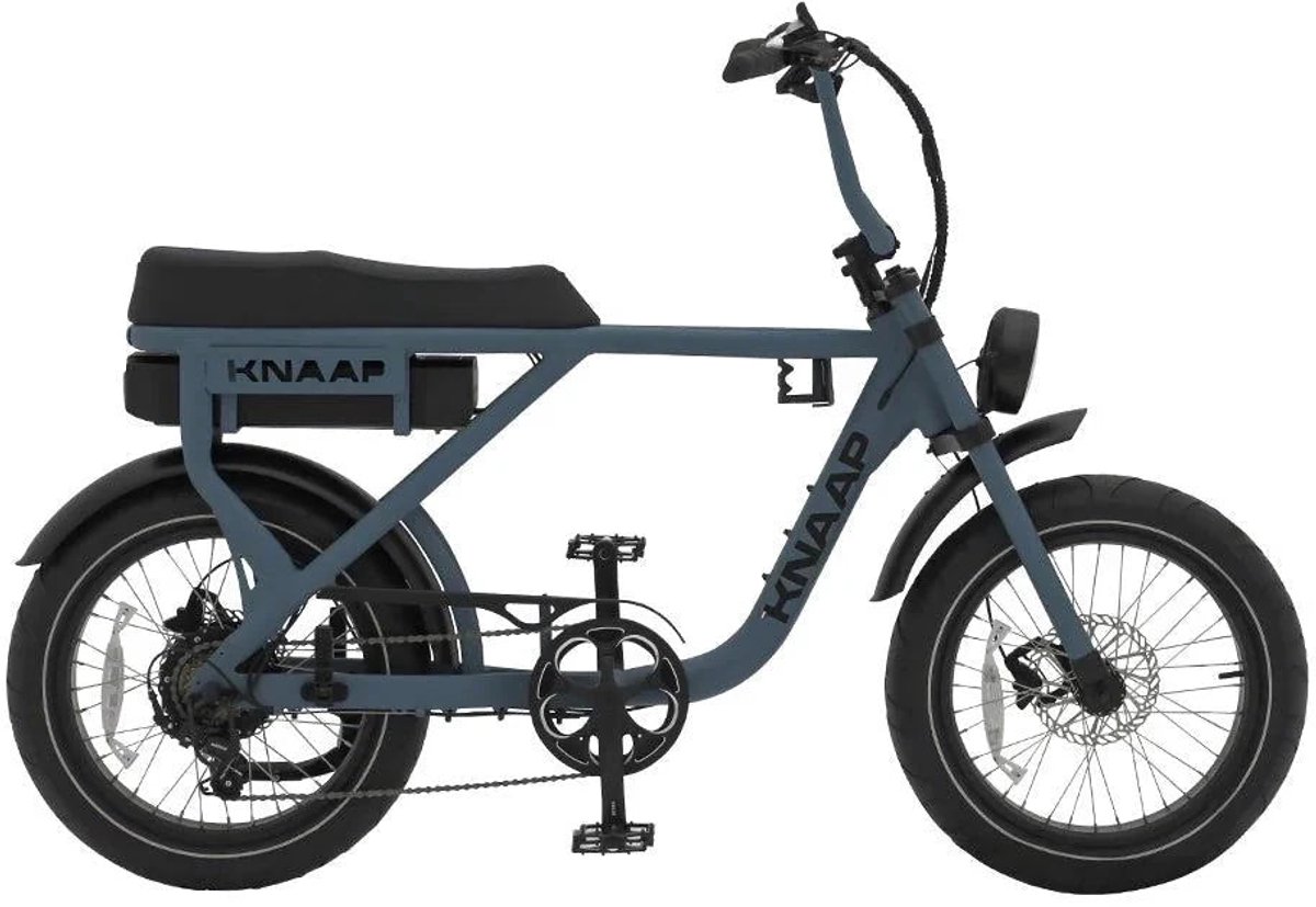Knaap AMS X Fatbike - Blauw Fiets (elektrisch) kopen online