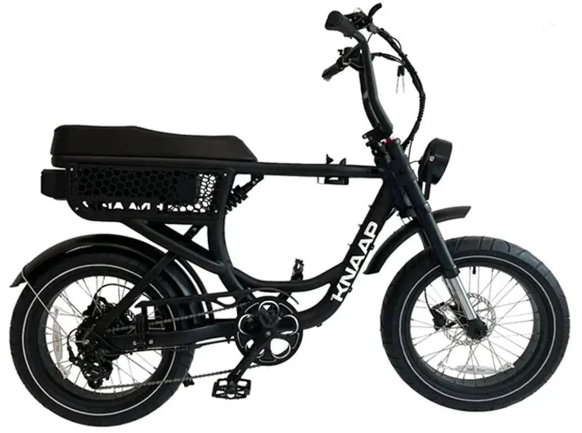 knaap bcn fatbike zwart