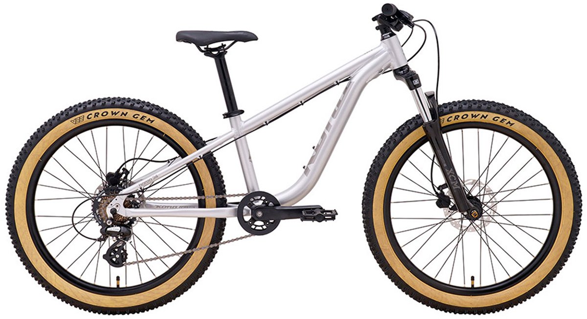 kona honzo 24 altus 2024 mountainbike zilver jongen