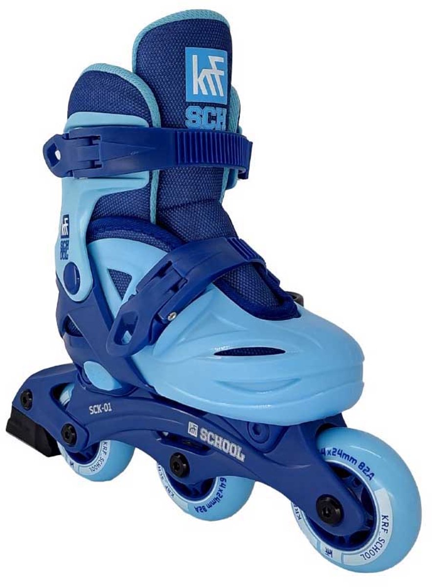 Krf School Adjust Sck-01 Kinder Rolschaatsen Blauw EU 31-35 Jongens,Meisjes Rolschaatsen kopen online