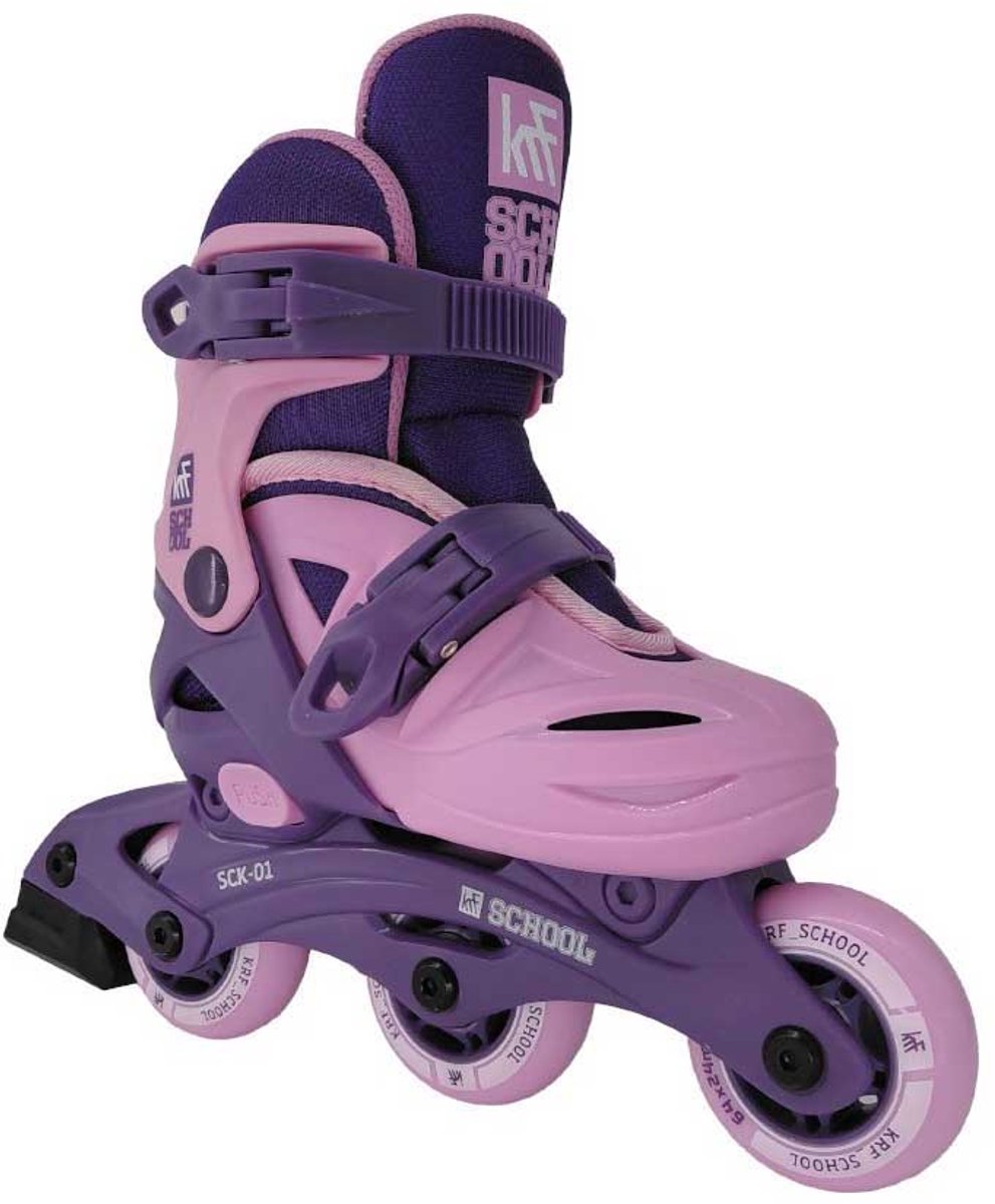 Krf School Adjust Sck-01 Kinder Rolschaatsen Paars EU 26-30 Jongens,Meisjes Rolschaatsen kopen online
