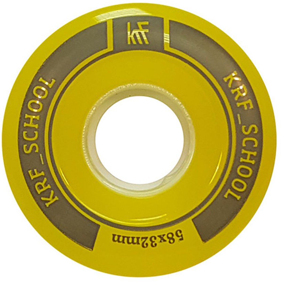 Krf School Alu Puc 2 Units Wiel Goud 58 x 32 mm Skateonderdeel kopen online