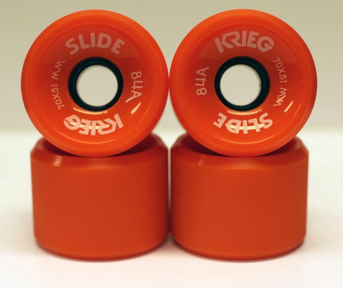 Krieg longboard wiel dull orange Longboard kopen online