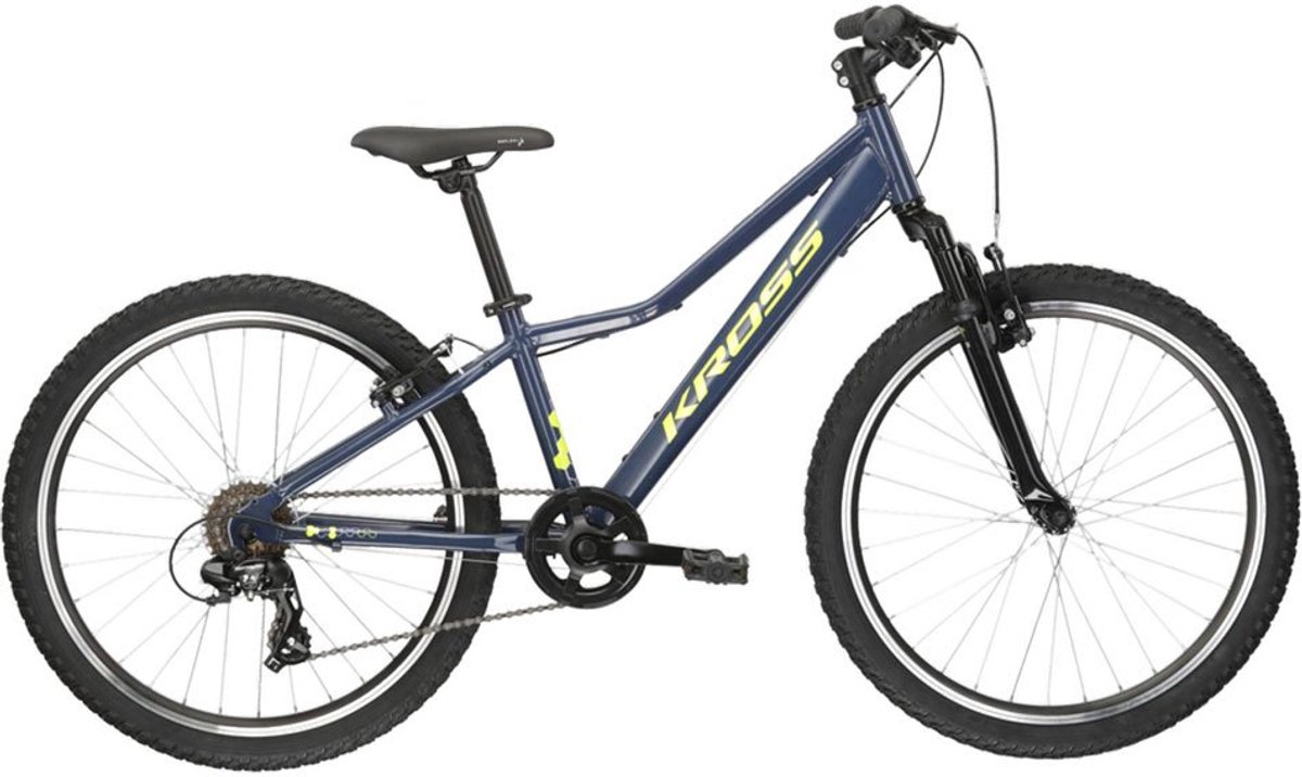 kross hexagon 1 0 24 mountainbike zilver jongen