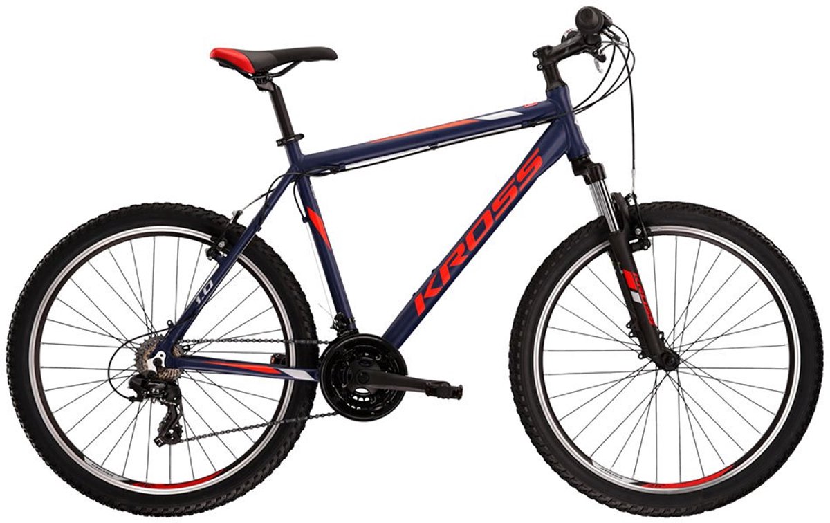 Kross Hexagon 1.0 26´´ Mountainbike Blauw S Jongen Kinderfiets kopen online