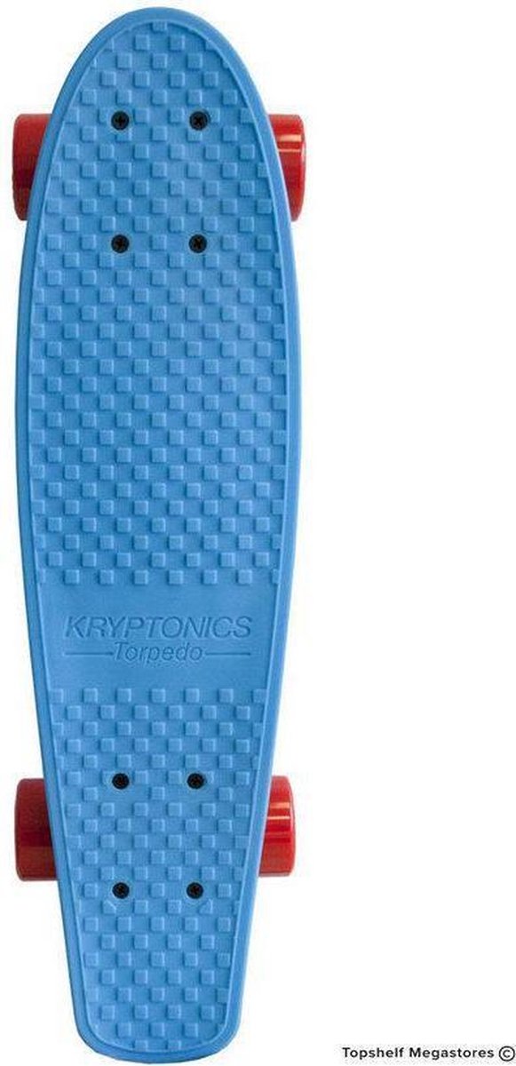 Kryptonics Torpedo Board blauw Longboard kopen online