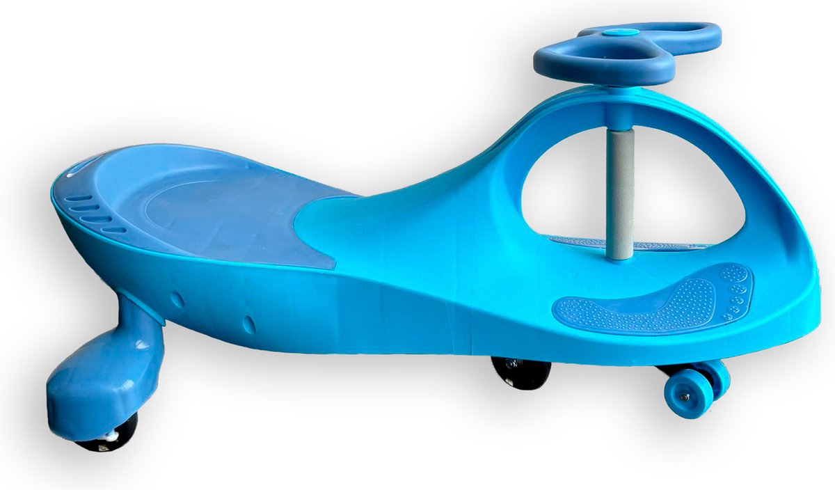 Kualitas® Kualicar - Loopauto - Didicar - Plasmacar - Blauw LED Loopauto kopen online