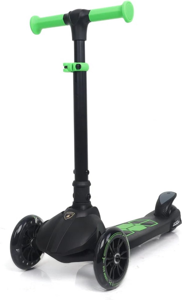 Lamborghini Kinderstep - met 3 wielen - Verstelbaar - 3 tot 6 jaar - Zwart Step kopen online