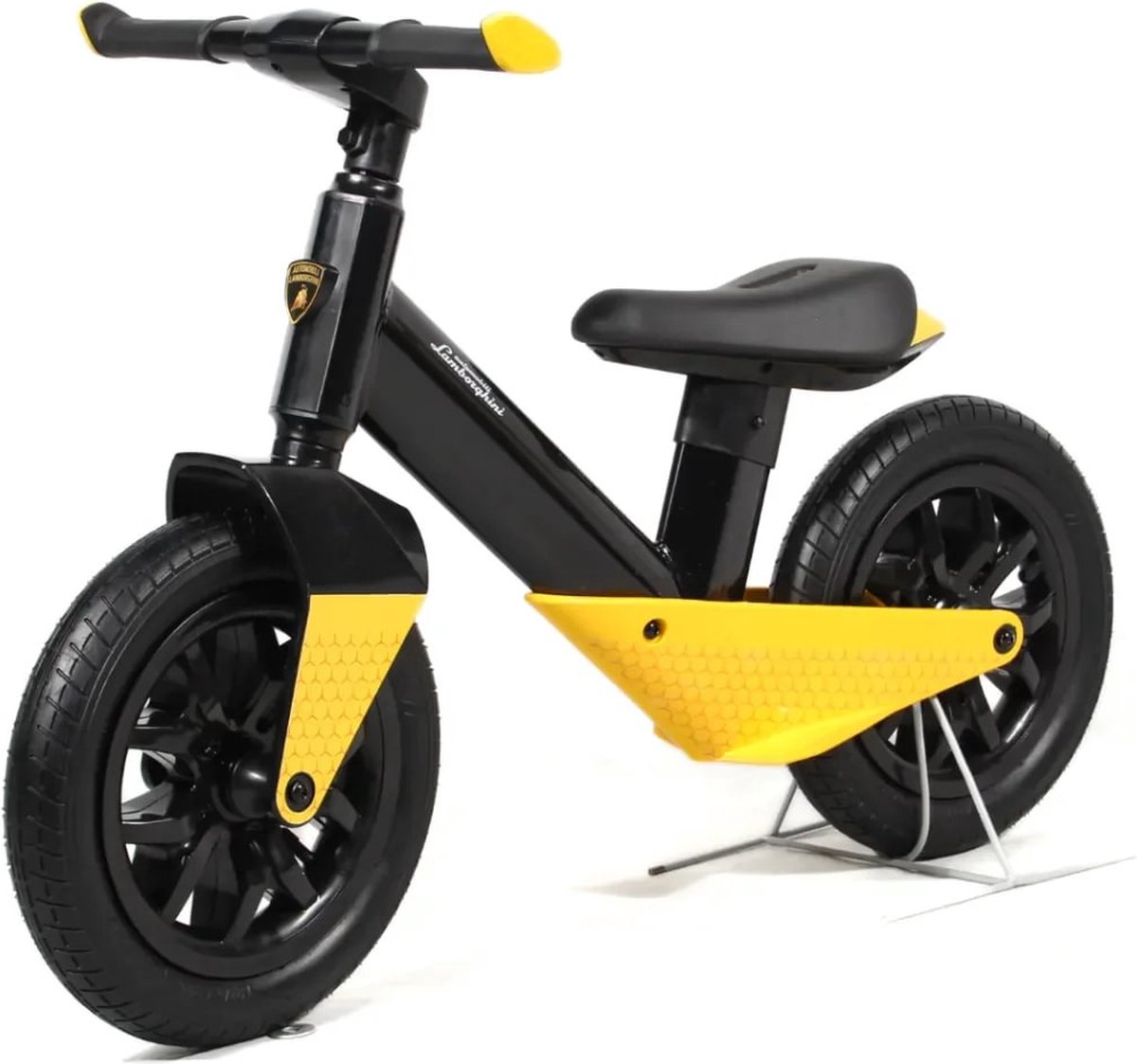 Lamborghini Loopfiets - met 12 Rubberen Banden - 3 tot 6 jaar - Geel Loopfiets kopen online