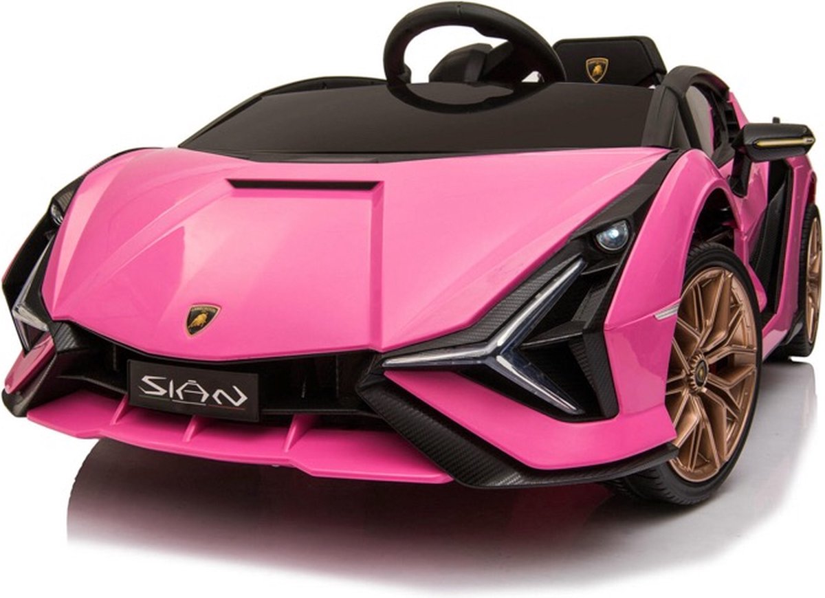 Lamborghini Sian Elektrische Kinderauto met vleugeldeuren | Elektrische Kinderauto | 12v | Met afstandsbediening Accuvoertuig kopen online