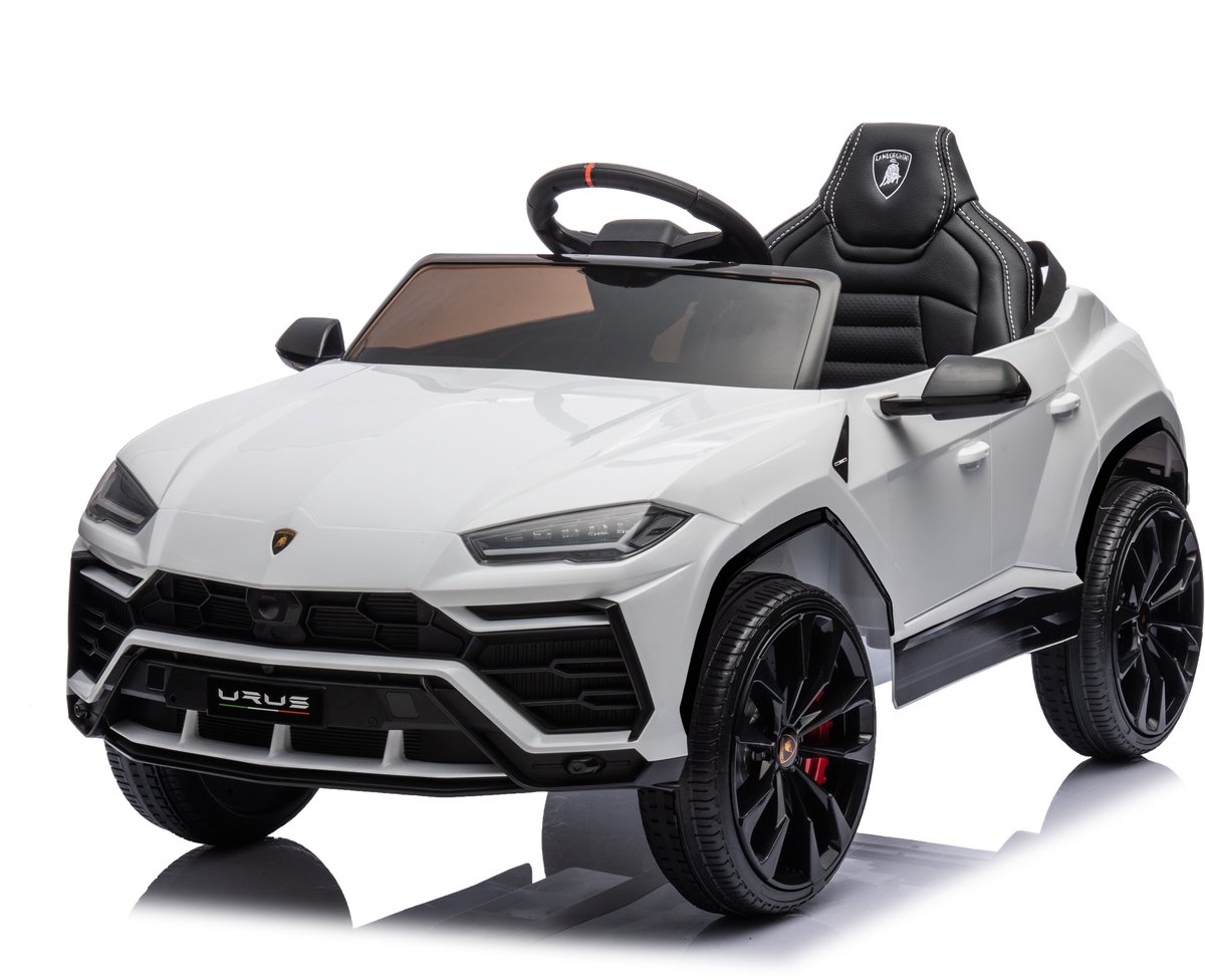 Lamborghini Urus - Elektrische kinderauto 12V - 1 tot 4 jaar - Wit Accuvoertuig kopen online