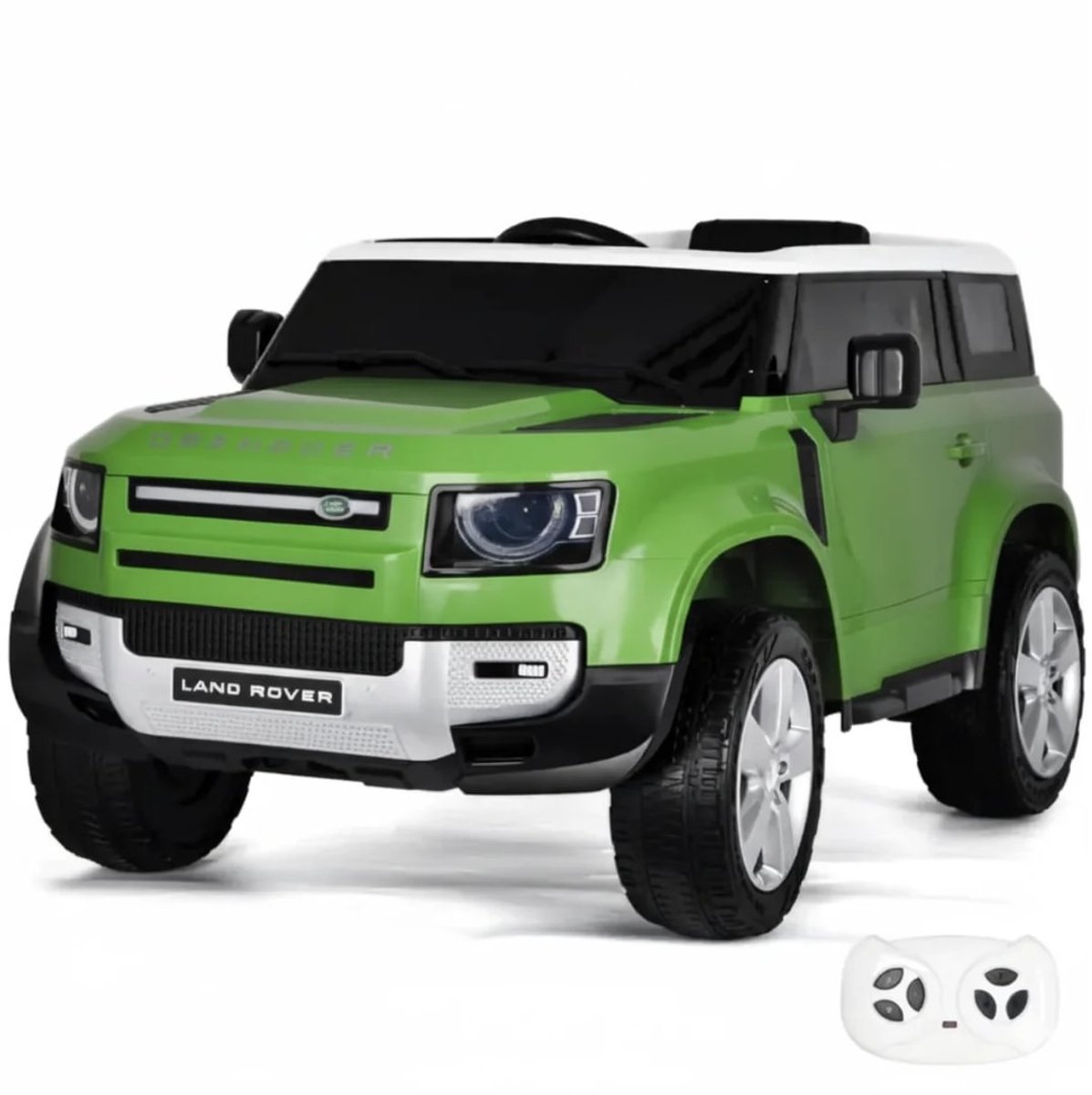 land rover defender elektrische kinderauto 12v 1 tot 6 jaar groen
