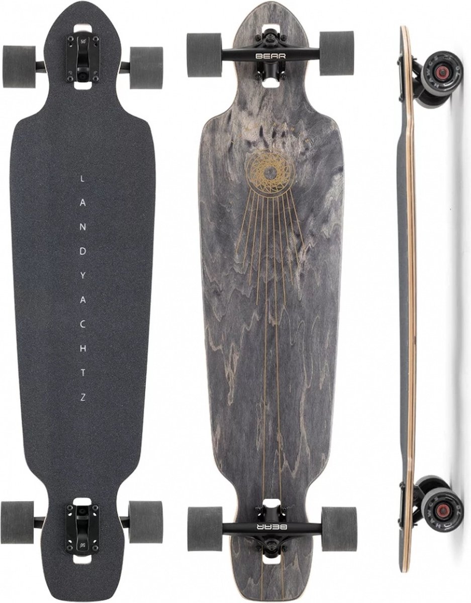 Landyachtz Battle Axe 38" longboard space rock Longboard kopen online