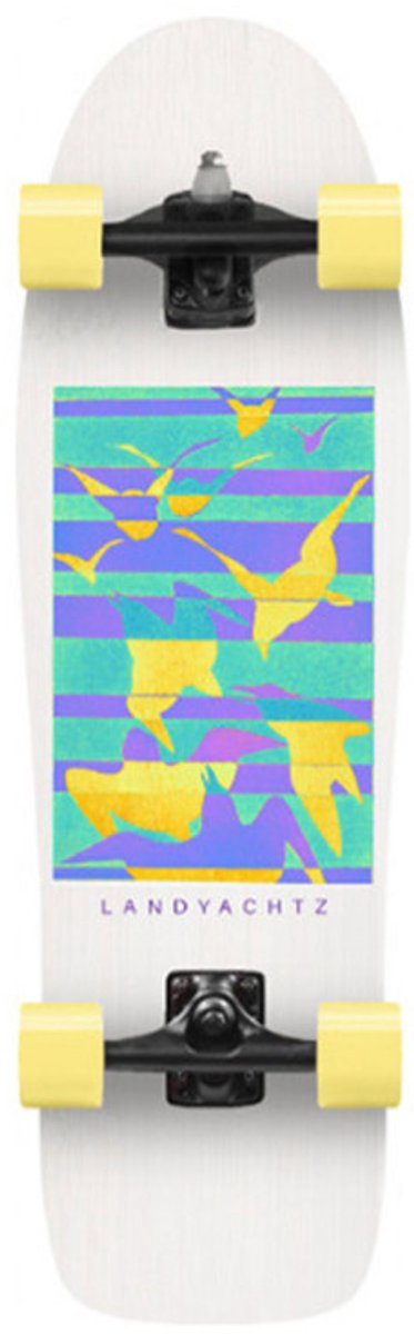 Landyachtz Surf Life 32 Hypercarve Surfskate Birds Longboard kopen online