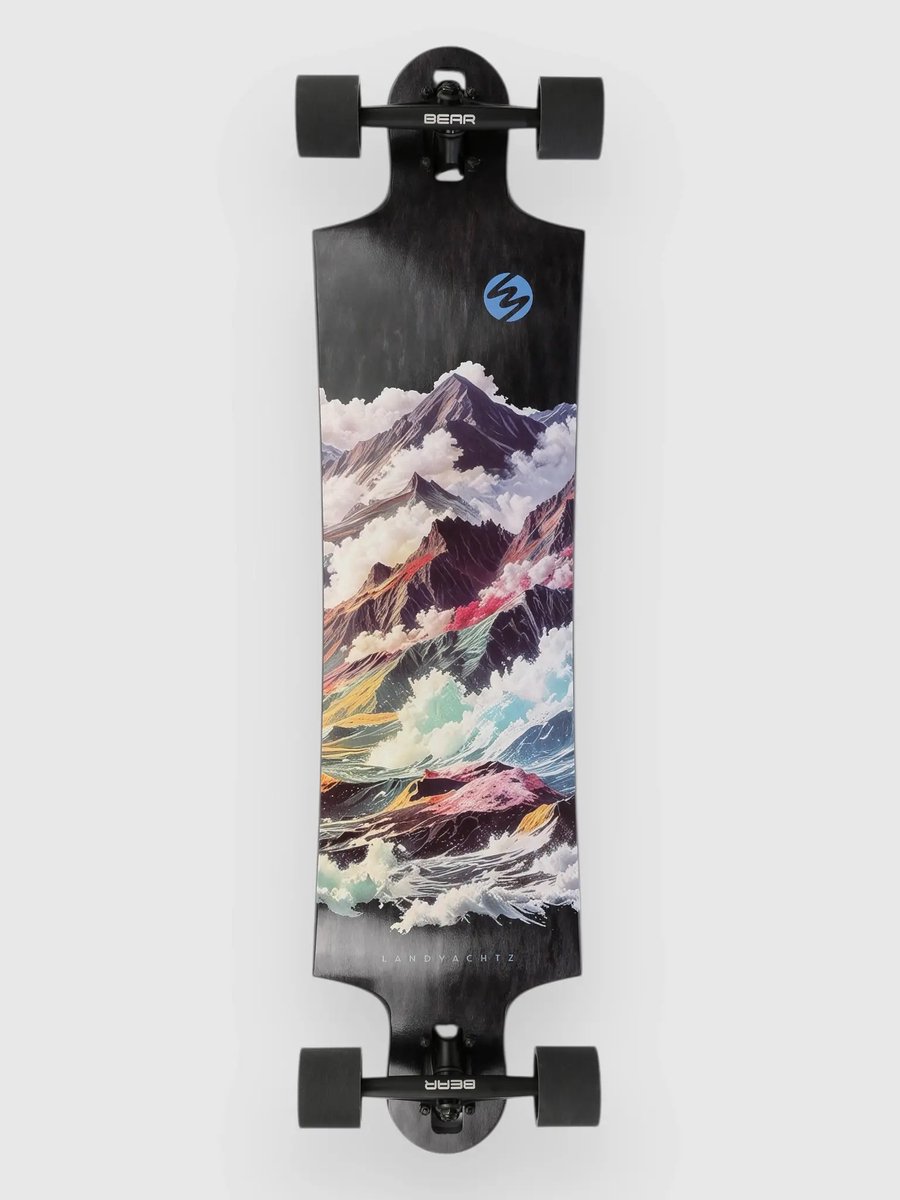 Landyachtz Switchblade Atmosphere 40 Drop Through Longboard Longboard kopen online