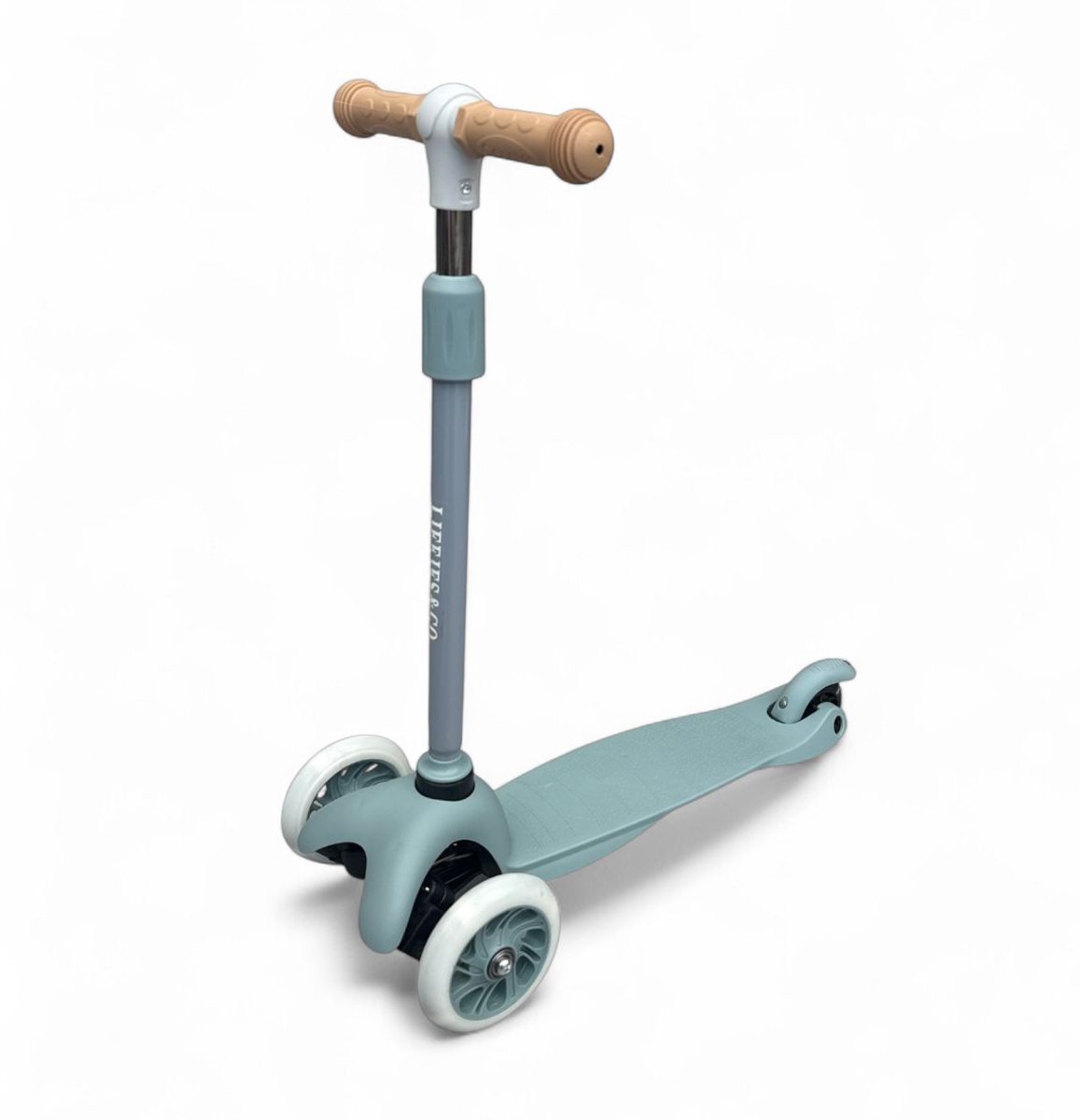 Liefjes & Co Kinderstep – 3-wielen Step - Met Lichtgevende Wielen – 2-6 jaar – Pastelblauw Step kopen online